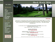 Tablet Screenshot of blackrockhoa.com